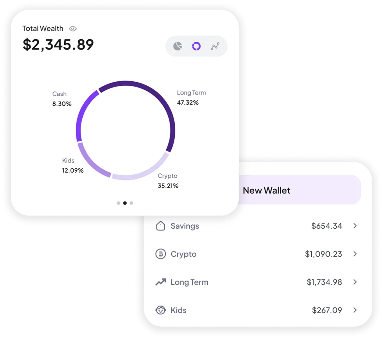 Multi wallet preview